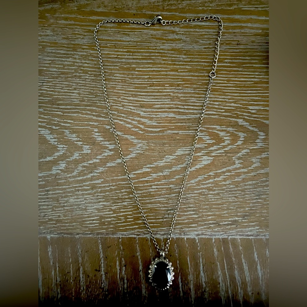 Sorrelli Black Oval Necklace